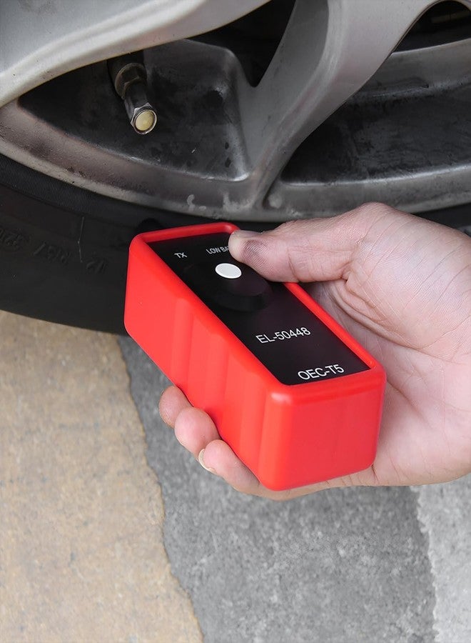 AICEL أداة إعادة برمجة نظام مراقبة ضغط الإطارات AICEL TPMS، EL-50448، أداة إعادة ضبط وتفعيل مستشعر ضغط الإطارات OEC-T5، تدريب على برمجة النظام لمعظم فئات المركبات - Image 4